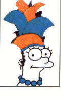 Marge Simpson with other hair