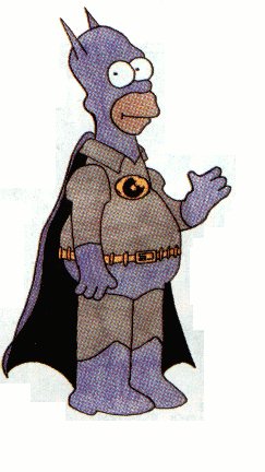 BatHomer, Homer as Batman!