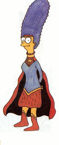 SuperMarge, Marge as Superwoman!